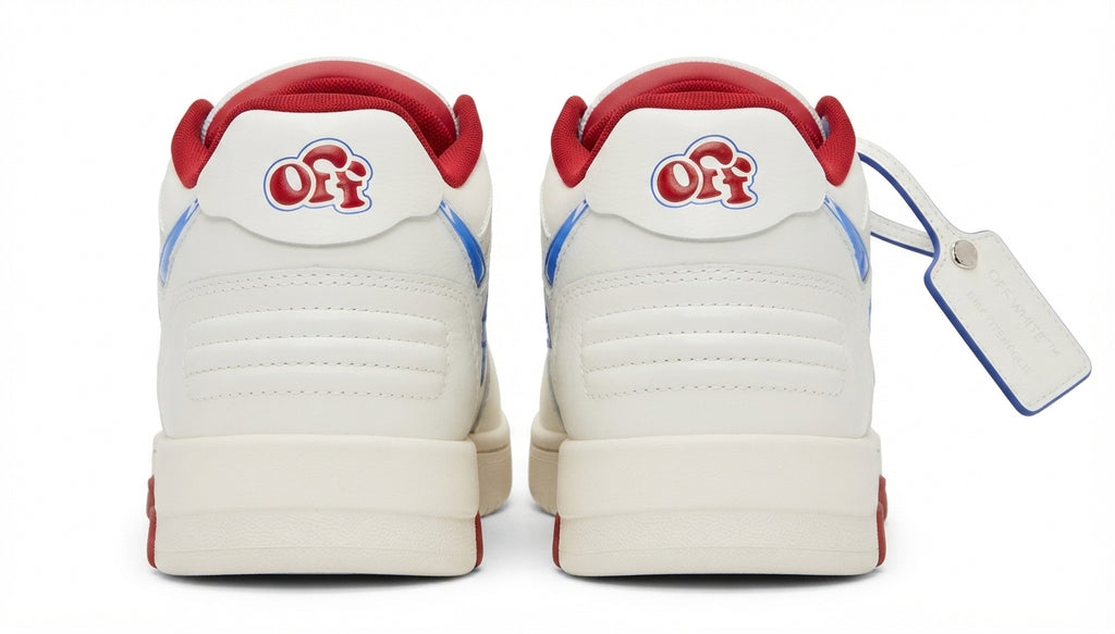 Off White Out Of Office Bubble Arrow White/Blue/Red