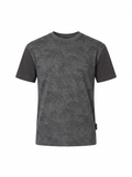 Palm Angels Palm Curved Logo Tee Black/Grey