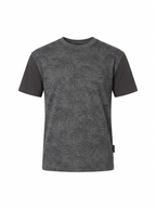 Palm Angels Palm Curved Logo Tee Black/Grey
