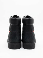 Supreme x Timberland 6" Premium Waterproof Boot Supreme Diamond Plate Black