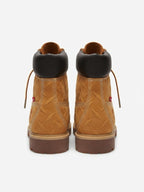 Supreme x Timberland 6 Premium Waterproof Boot Supreme Diamond Plate Wheat