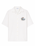Off-White Fresco Arrow Poplin Bowling Shirt White