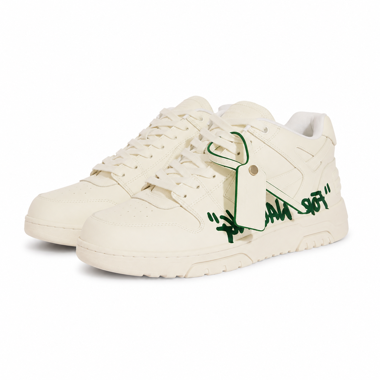Off-White Out Of Office For Walking White/Green