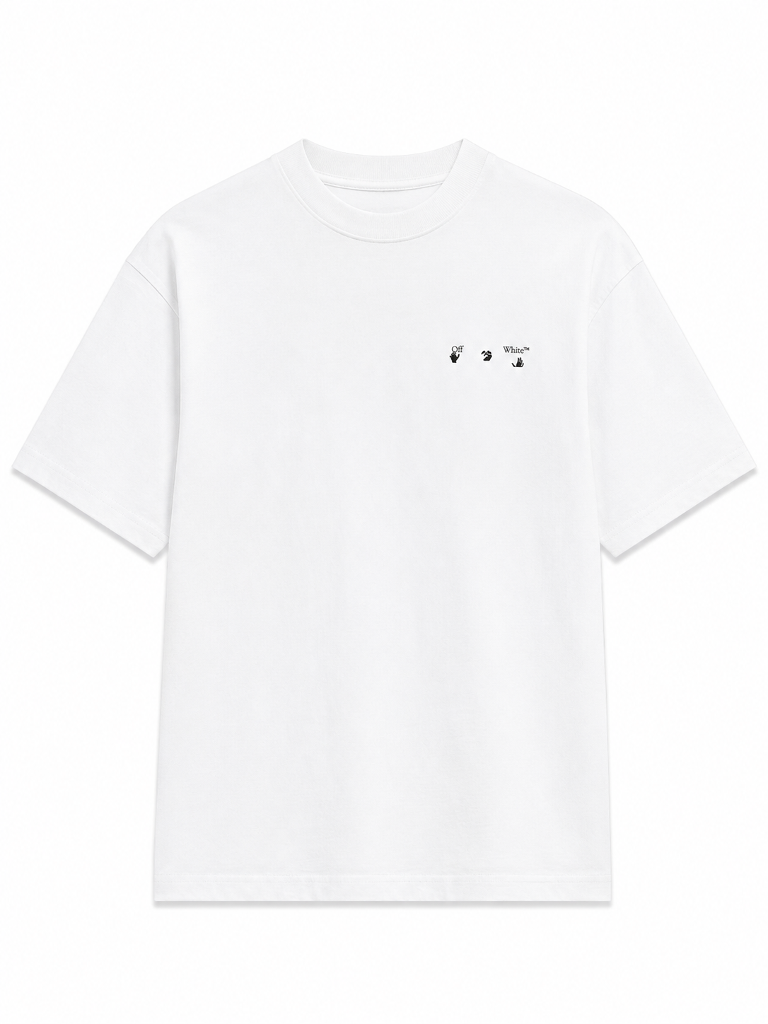 Off-White Palace Arrow Reg Tee White/Black