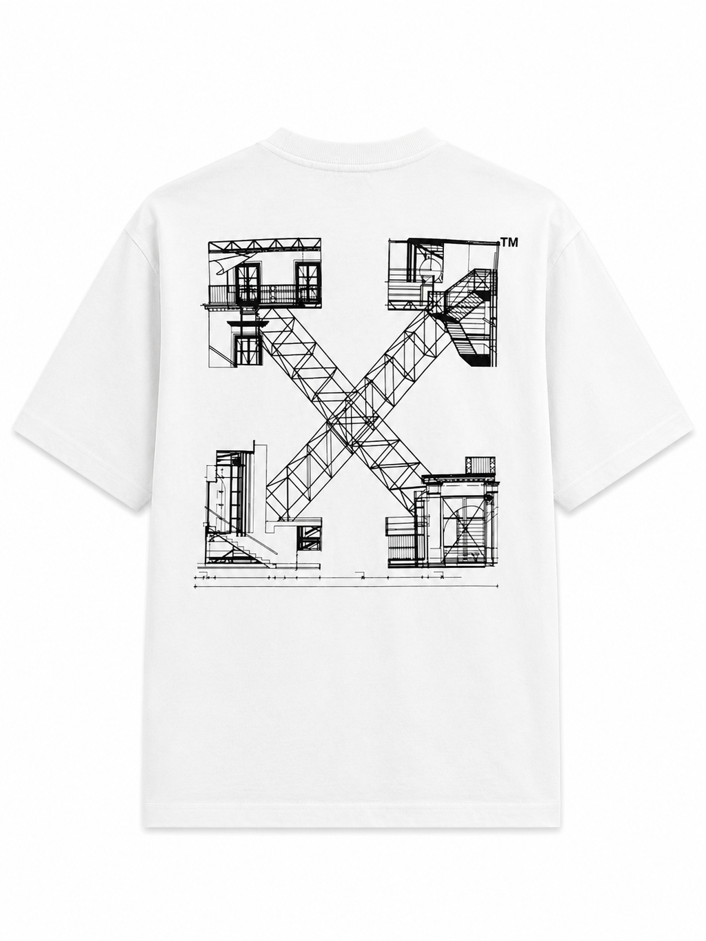 Off-White Palace Arrow Reg Tee White/Black