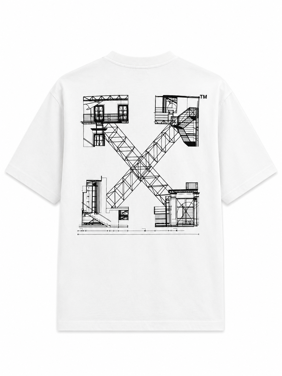 Off-White Palace Arrow Reg Tee White/Black