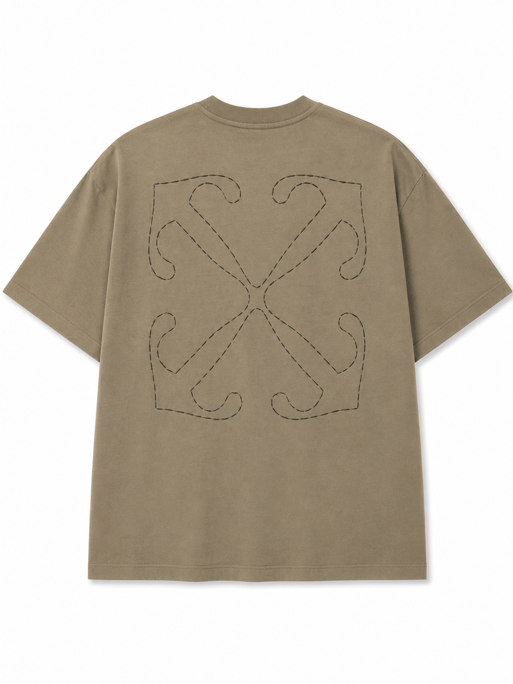 Off-White Ra Panthean Holiday Shirt Beige