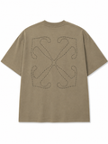 Off-White Ra Panthean Holiday Shirt Beige