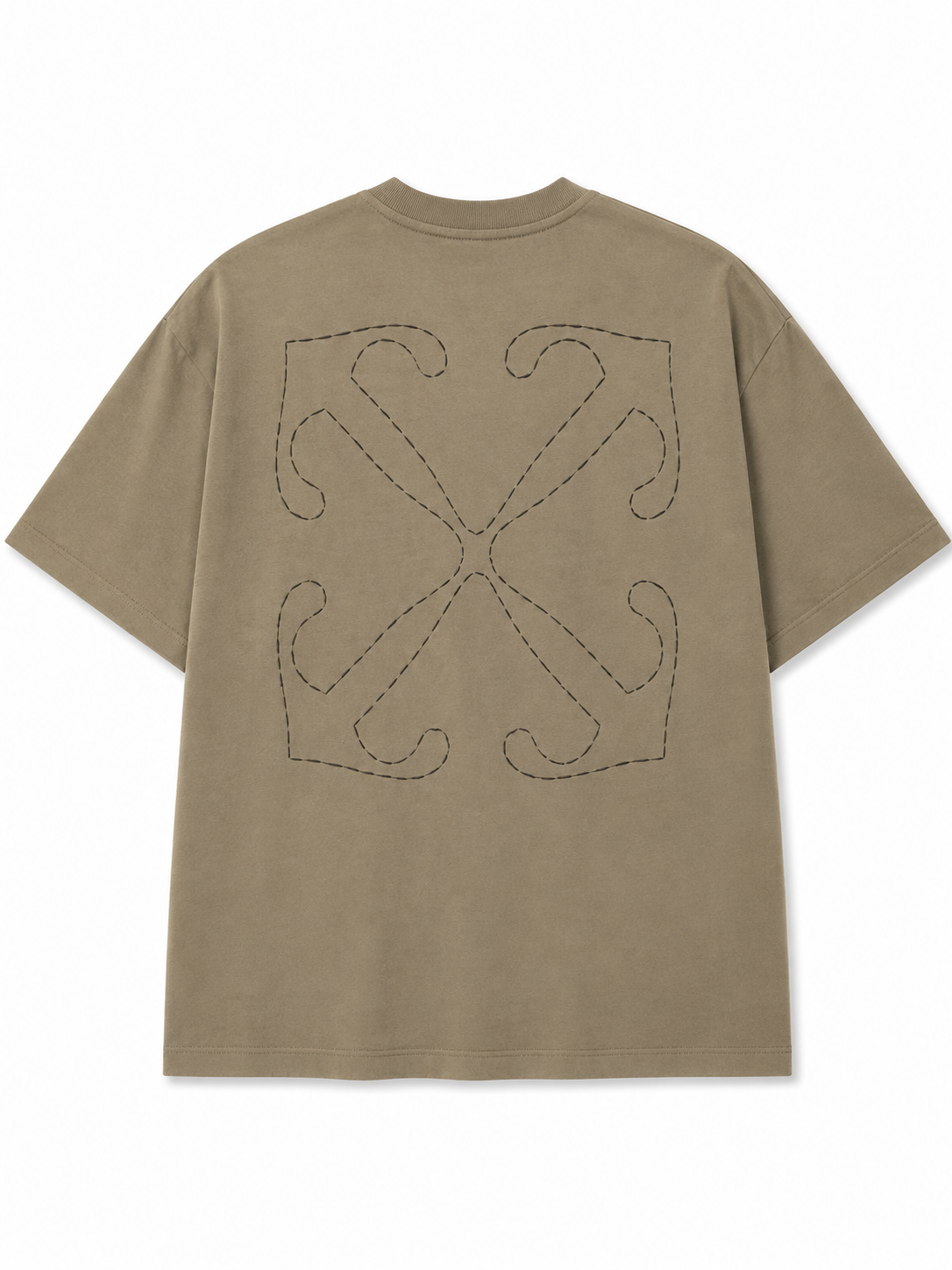 Off-White Ra Panthean Holiday Shirt Beige