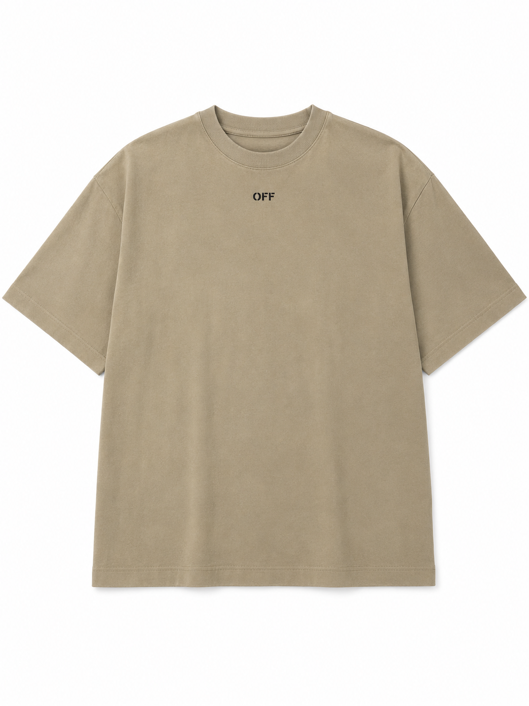 Off-White Ra Panthean Holiday Shirt Beige