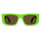 Off-White Glasses Lucio Havana Green