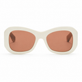 Off-White Glasses Pablo Square Cream/Brown