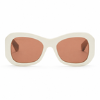 Off-White Glasses Pablo Square Cream/Brown