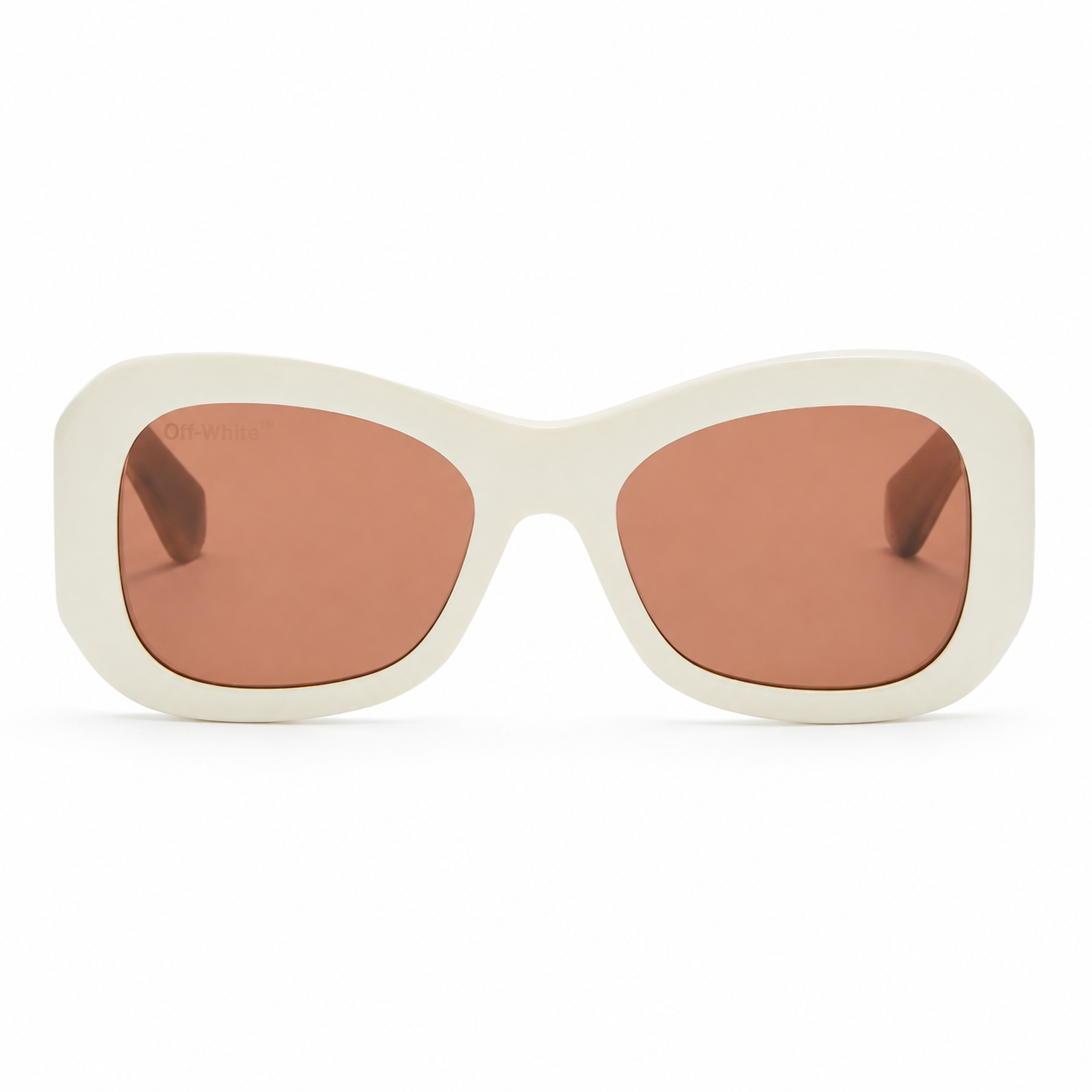 Off-White Glasses Pablo Square Cream/Brown