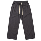 Palm Angels Curved Logo Loose Pants Black