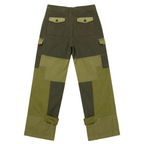 Palm Angels Panelled Cargo Pants Military Green