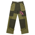Palm Angels Panelled Cargo Pants Military Green