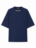 Palm Angels Paxsetai Classic Tee Petrol Blue/White
