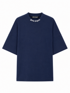Palm Angels Paxsetai Classic Tee Petrol Blue/White