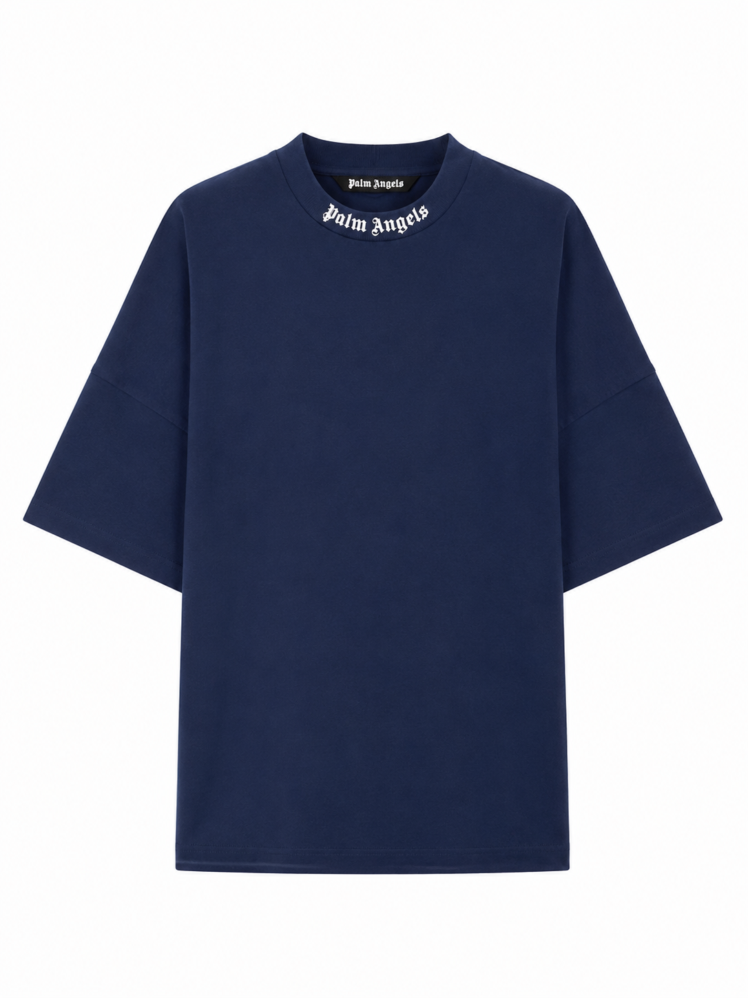 Palm Angels Paxsetai Classic Tee Petrol Blue/White