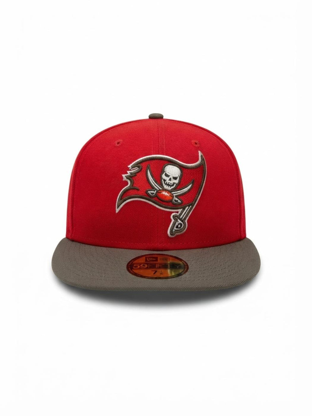 New Era Bandera Calavera Red And Grey