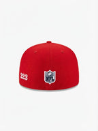 New Era Bandera Calavera Red And Grey