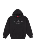 Supreme Classic Logo Hooded Sweatshirt Black