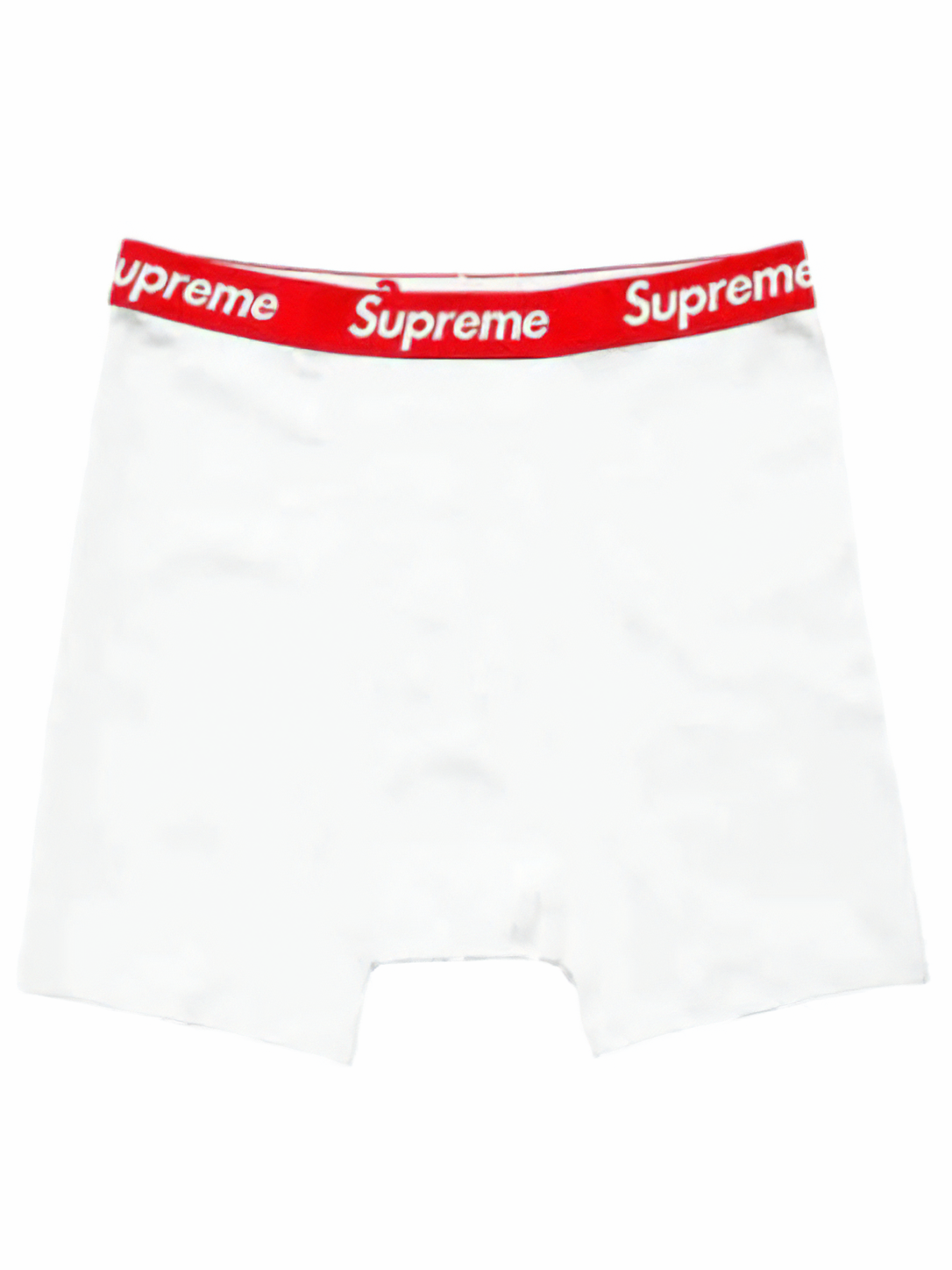 Supreme Boxer Hanes Brief Und White