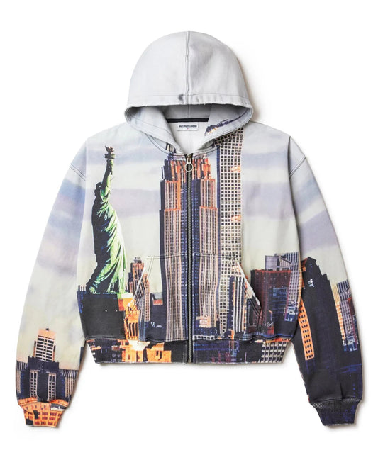 Vale Forevee Skyline Zip Up Hoodie