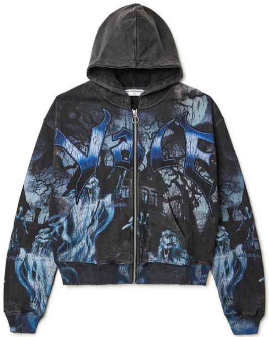 Vale Forever Casper Zip Up Hoodie 'Black'