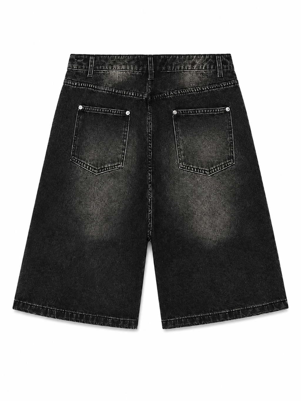 Valley Forever Ice Cream Jorts Black