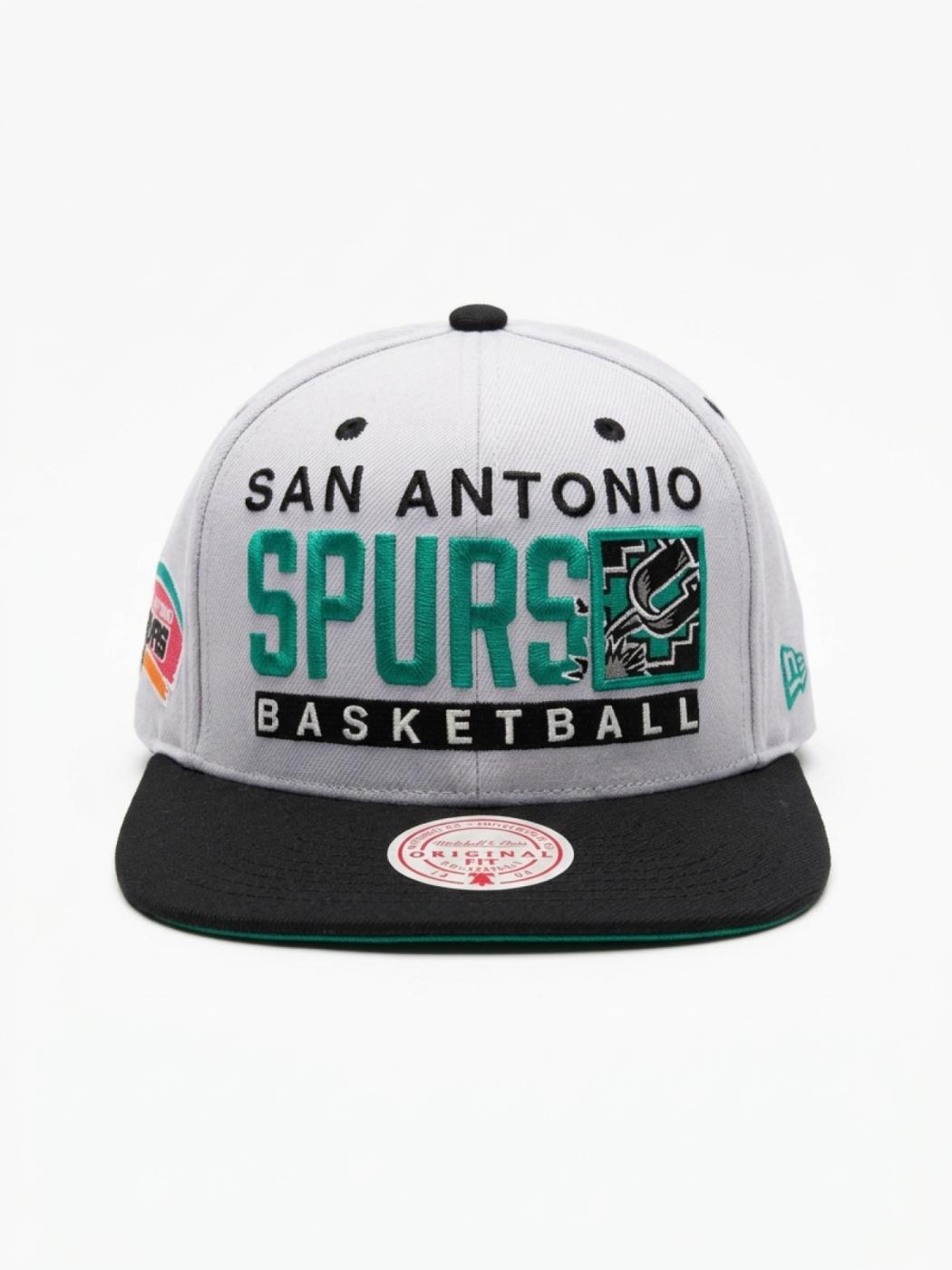 Mitchell & Ness San Antonio White/Black