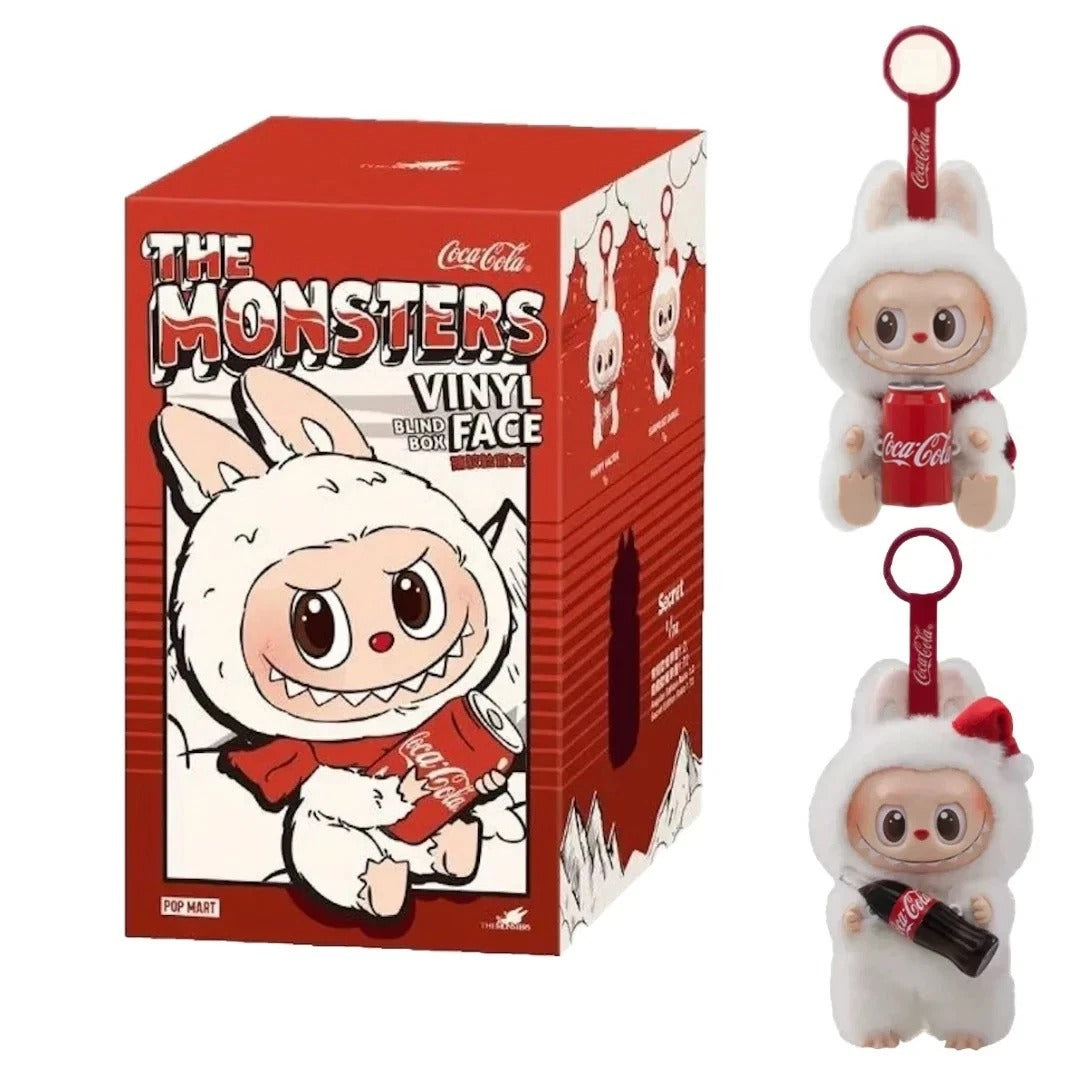 Pop Mart Labubu The Monsters x Coca-Cola Series Vinyl Face Blind Box White/Red