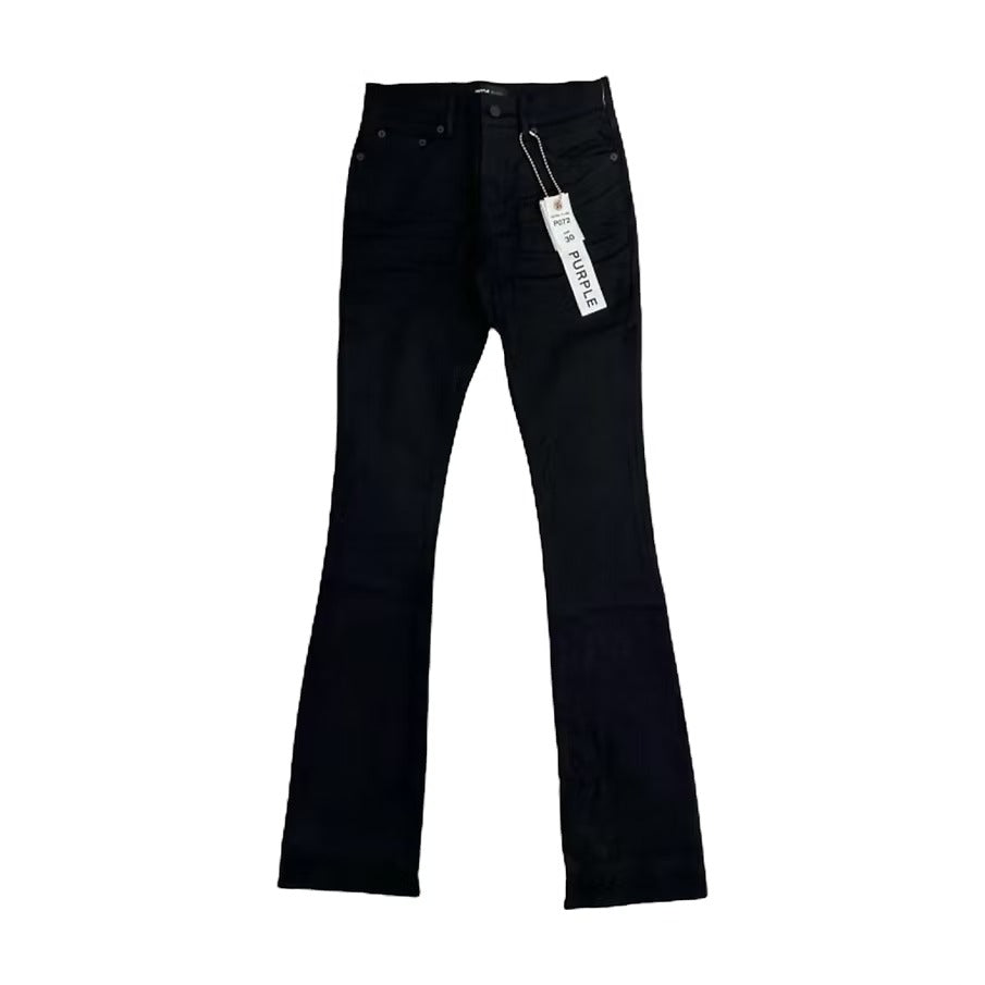 Purple Brand Skinny Super Stacked Flare Black