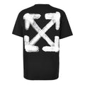 Off-White Spray Arrow Slim T-Shirt Black