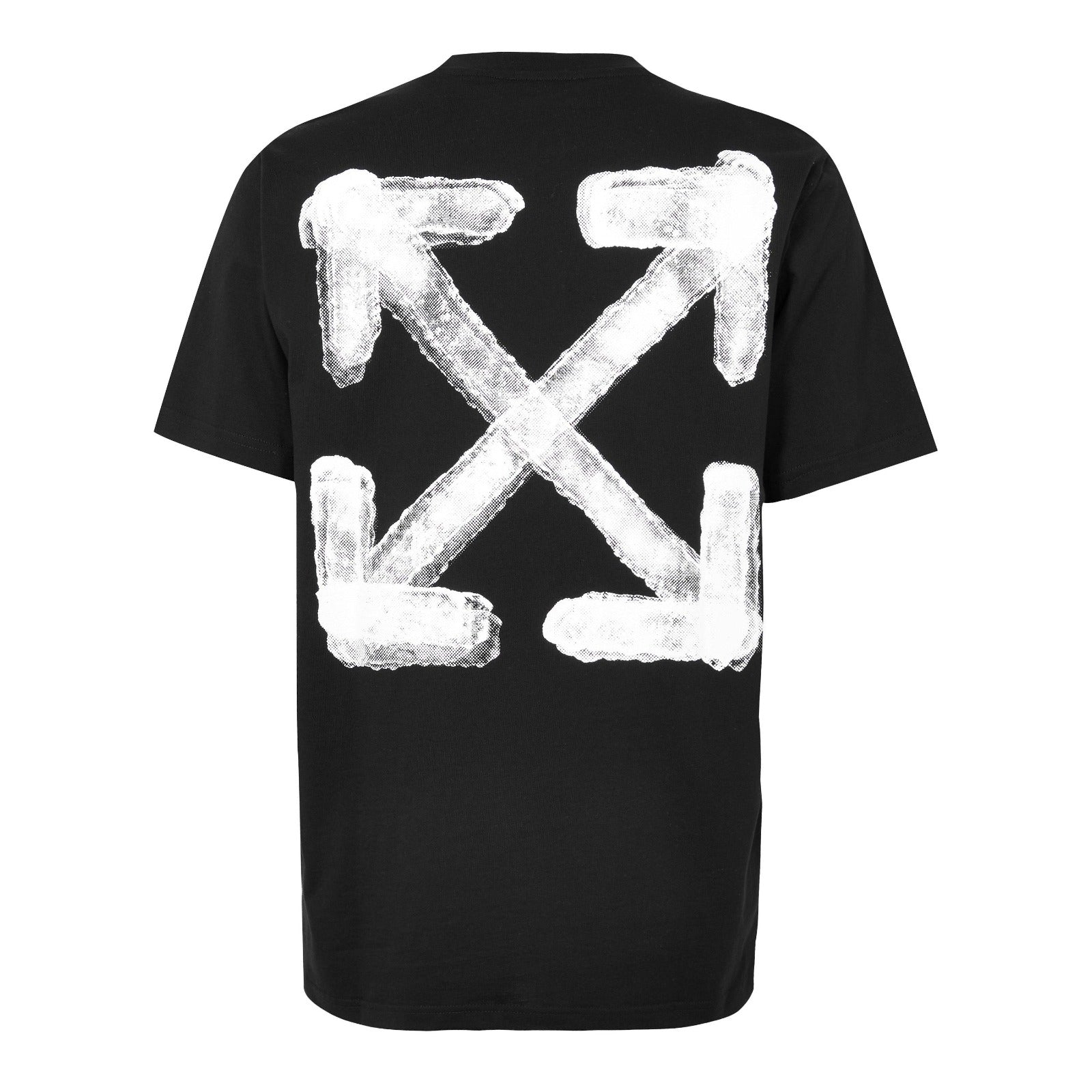 Off-White Spray Arrow Slim T-Shirt Black