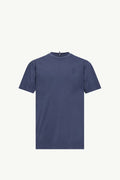 Moncler T-Shirt Logo Patch Navy Blue