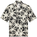 Palm Angels Palms Allover Shirt Black/White