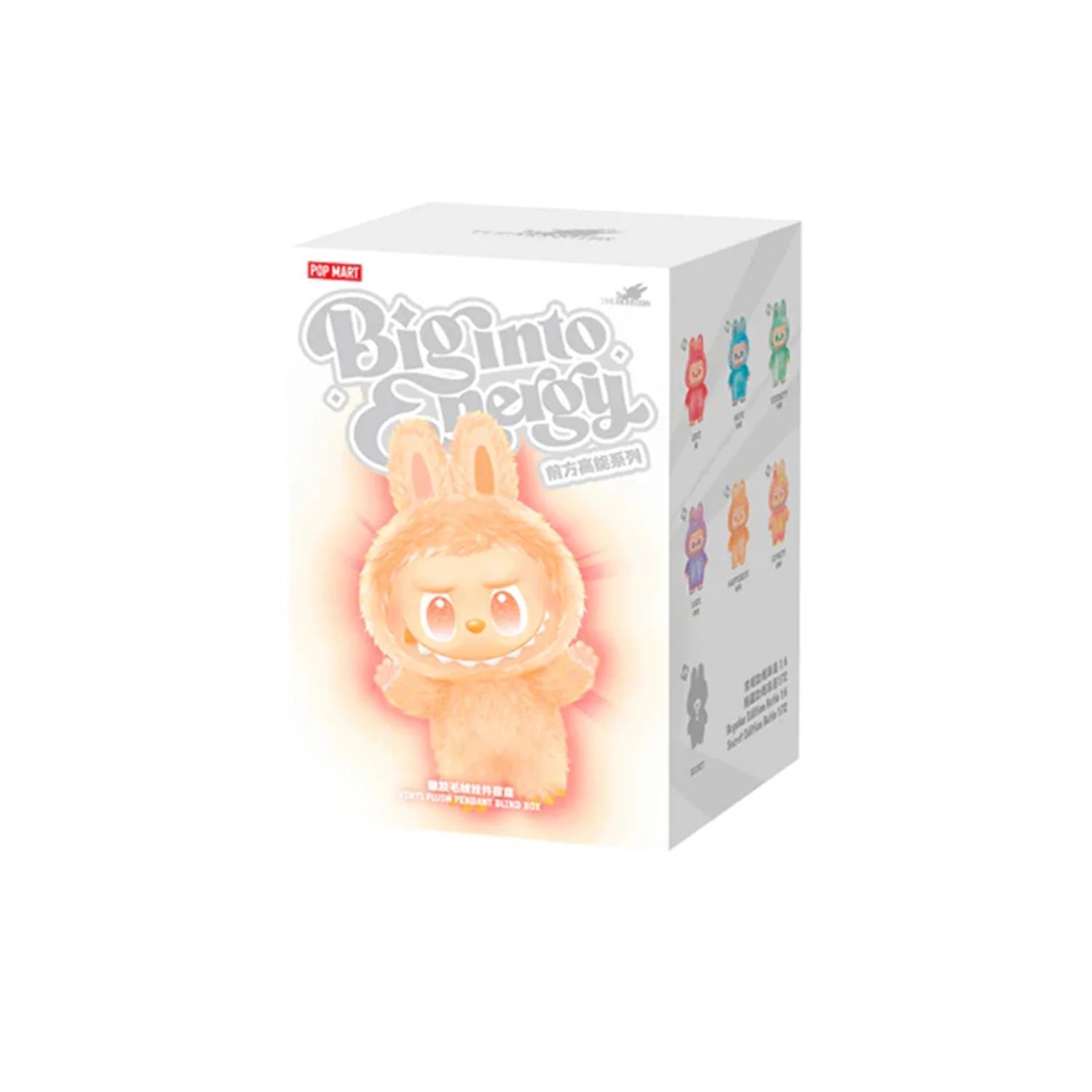 Pop Mart Labubu The Monsters Big into Energy Vinyl Plush Pendant Blind Box