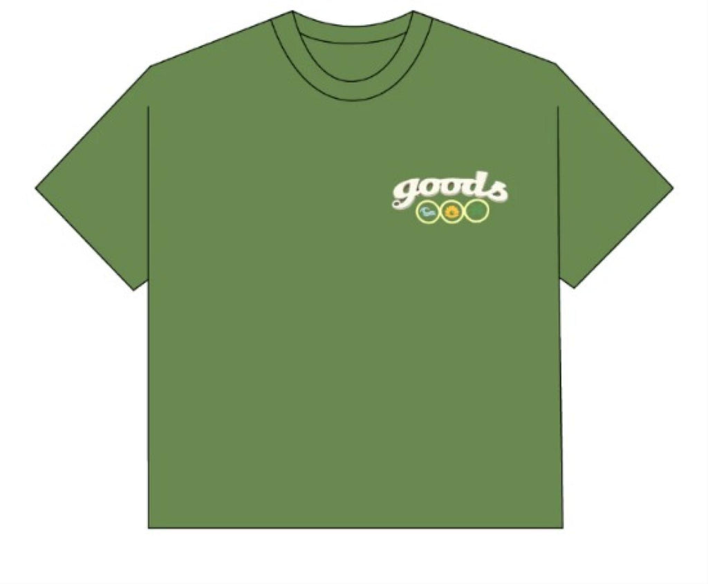 Goods Tee Pearls Green