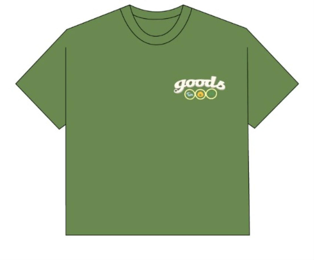 Goods Tee Pearls Green