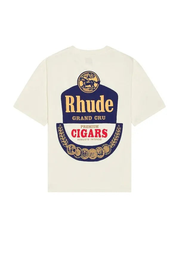 Rhude Grand Cru Tee Vintage Cream