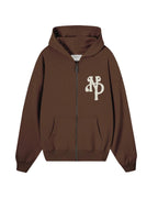 Nude Project Kill Bill Zip-Up Hoodie Brown