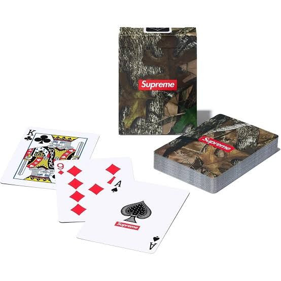 Supreme x TrueTimber Camo Playing Cards Multicolor