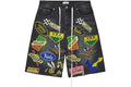 Valley Forever Passport Jorts Black