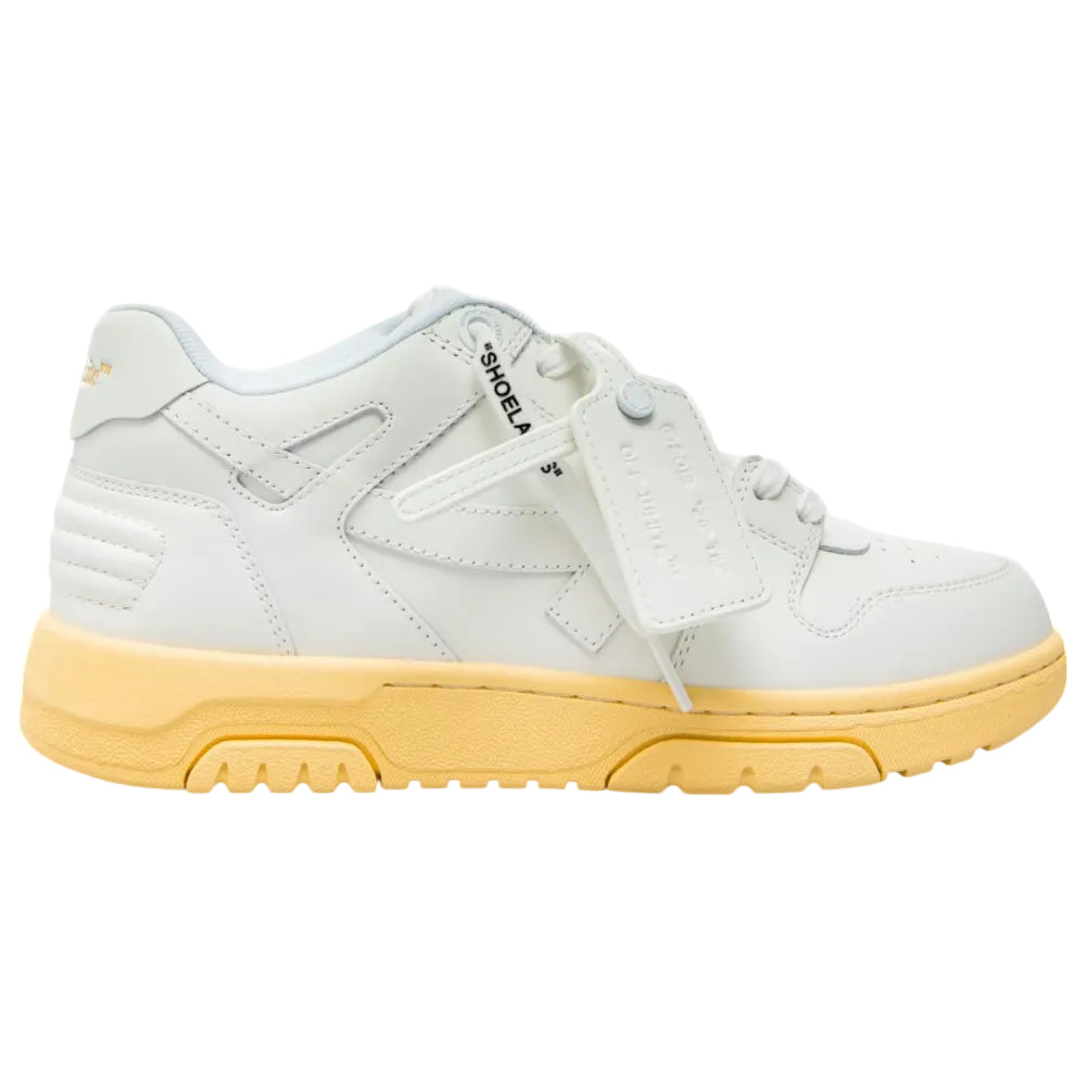 Off-White Out Of Office OOO Low Tops White/Yellow
