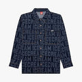 Icecream Oversized Echo Long-Sleeve Shirt Blue Moon