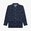 Icecream Oversized Echo Long-Sleeve Shirt Blue Moon