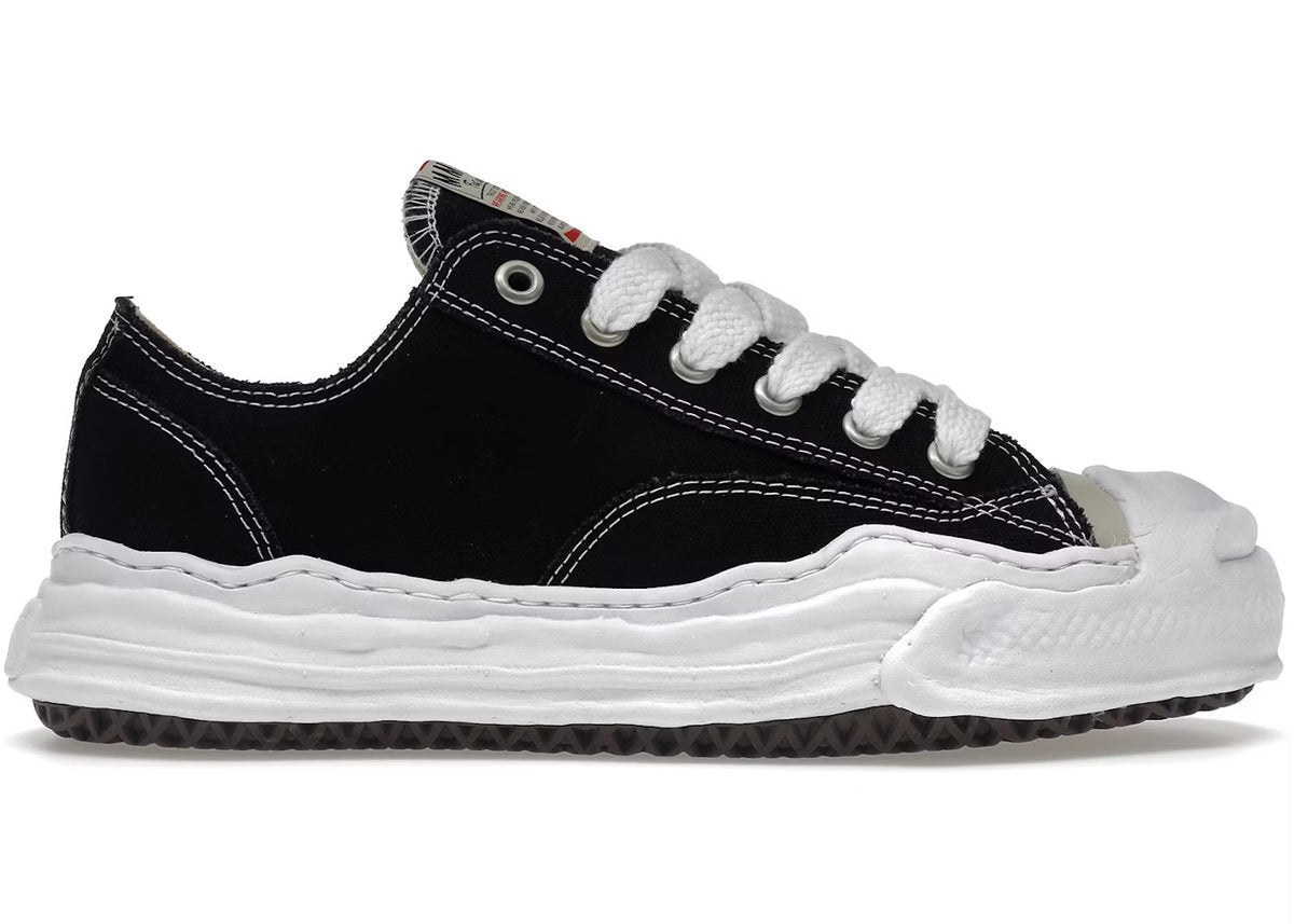 Maison Mihara Hank OG Sole Canvas Low Black