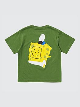 Uniqlo SpongeBob SquarePants Cactus Plant Flea Market UT Green